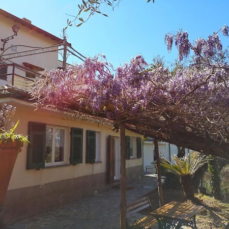 La Vivagna - Casa Vista Mare Tra Gli Ulivi Villa Leivi Kültér fotó
