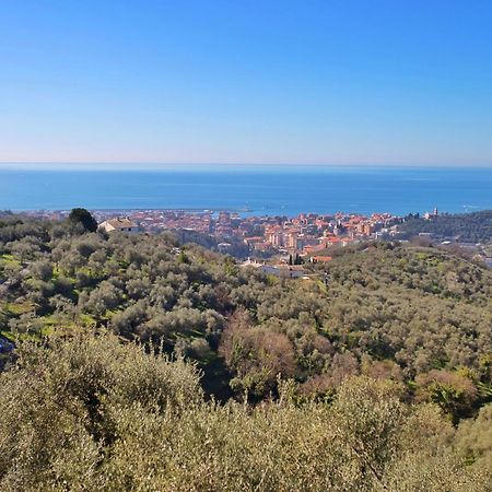 La Vivagna - Casa Vista Mare Tra Gli Ulivi Villa Leivi Kültér fotó