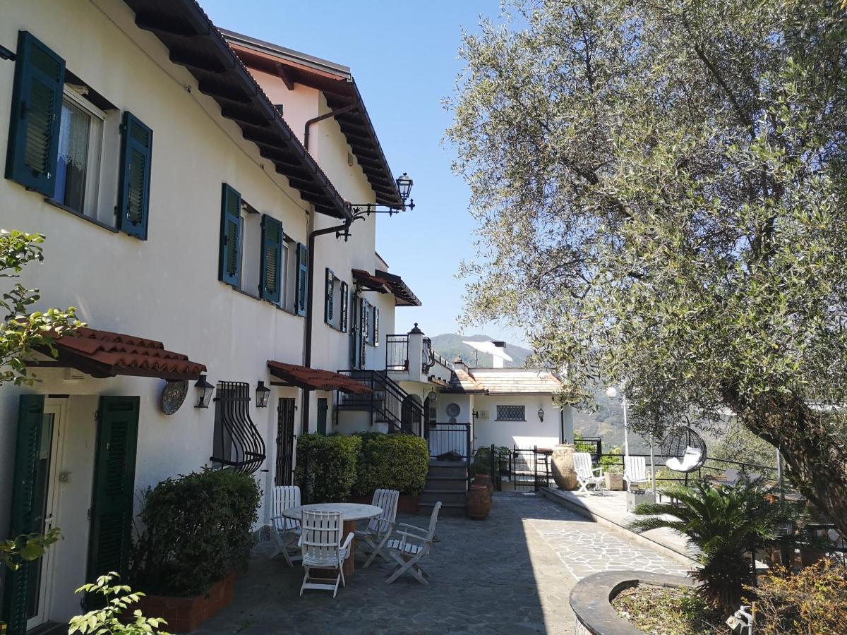 La Vivagna - Casa Vista Mare Tra Gli Ulivi Villa Leivi Kültér fotó