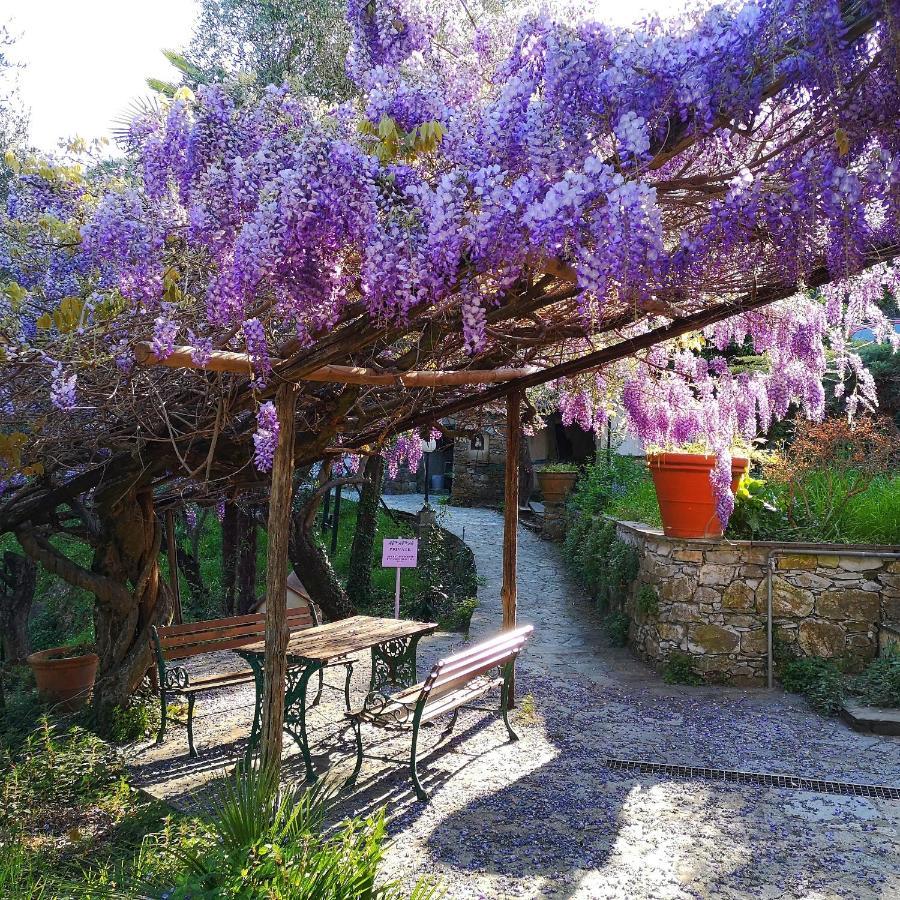 La Vivagna - Casa Vista Mare Tra Gli Ulivi Villa Leivi Kültér fotó